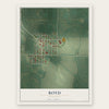 Boyd, Minnesota map print, the full design