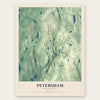Petersham, Massachusetts map print, the full design