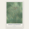 Mount Enterprise, Texas map print, the full design