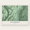 Prattsburgh, New York map print, the full design