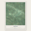 Aetna, Missaukee County, Michigan map print, the full design