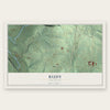 Rudy, Arkansas map print, the full design