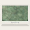 Sardis City, Alabama map print, the full design