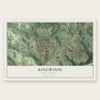 Kingwood, West Virginia map print, the full design