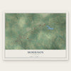 Morrison, Tennessee map print, the full design
