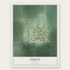 Byron, Nebraska map print, the full design