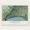 Swisshelm Park, Pennsylvania map print, the full design