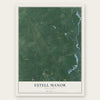 Estell Manor, New Jersey map print, the full design