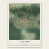 La Harpe, Illinois map print, the full design
