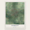 Humboldt, Tennessee map print, the full design
