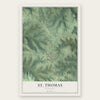 St. Thomas, Missouri map print, the full design