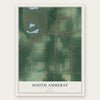 South Amherst, Ohio map print, the full design