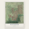 Westchester, Illinois map print, the full design