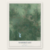 Darmstadt, Indiana map print, the full design
