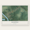 Rockport, Kentucky map print, the full design