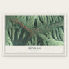 Benham, Kentucky map print, the full design