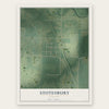 Stotesbury, Missouri map print, the full design