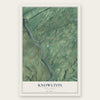 Knowlton, New Jersey map print, the full design
