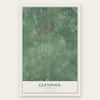 Glenpool, Oklahoma map print, the full design