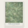 Town of Seymour, Lafayette County, Wisconsin map print, the full design