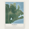 Florida, Missouri map print, the full design