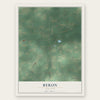 Byron, New York map print, the full design