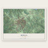 Rolla, Missouri map print, the full design
