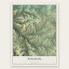 Bingham, Pennsylvania map print, the full design