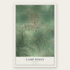 Camp Point, Illinois map print, the full design
