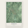 Sumiton, Alabama map print, the full design