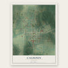 Calhoun, Missouri map print, the full design