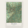 Milliken, Colorado map print, the full design