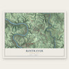 Rostraver, Pennsylvania map print, the full design