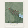 Forest Park, Maryland map print, the full design