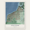 Steilacoom, Washington map print, the full design