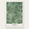 Semmes, Alabama map print, the full design