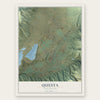 Questa, New Mexico map print, the full design
