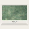 Martin, Louisiana map print, the full design