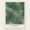 Silverstreet, South Carolina map print, the full design