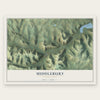 Middlebury, Pennsylvania map print, the full design