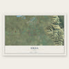 Erda, Utah map print, the full design