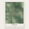 Bowman, Georgia map print, the full design