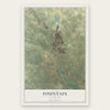 Fountain, Colorado map print, the full design