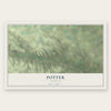 Potter, Nebraska map print, the full design