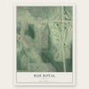 Rue Royal, Georgia map print, the full design