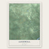 Goodwell, Michigan map print, the full design