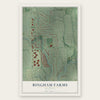 Bingham Farms, Michigan map print, the full design