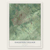 Eagleton Village, Tennessee map print, the full design