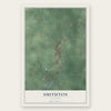 Smithton, Illinois map print, the full design