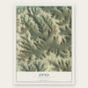 Otto, Pennsylvania map print, the full design